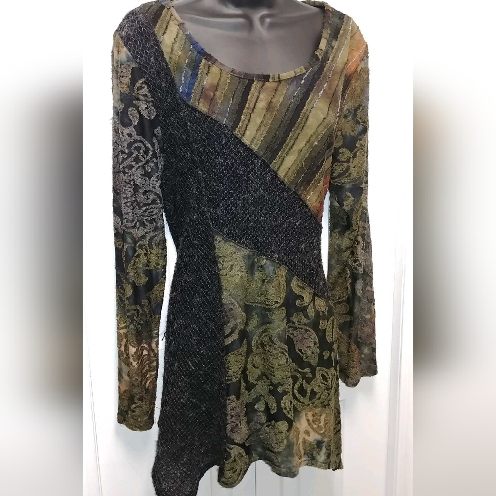 Papa long sleeved tunic top
